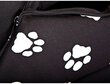 Maja-pesa Hobbydog R1 käpad, 38x32x38 cm, must hind ja info | Pesad, asemed | hansapost.ee