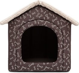 Maja-pesa Hobbydog R1 täringud, 38x32x38 cm, pruun hind ja info | Pesad, asemed | hansapost.ee