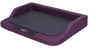 Hobbydog лежак Medico Standard XXL, 120x80 см, фиолетового/черного цвета цена и информация | Лежаки, домики | hansapost.ee