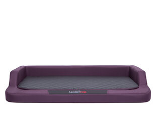 Hobbydog лежак Medico Standard L, 75x50 см, фиолетового/черного цвета цена и информация | Лежаки, домики | hansapost.ee