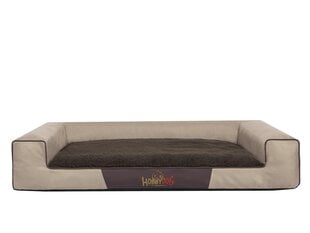 Лежак Hobbydog Victoria Exclusive L, бежевый / коричневый, 80x55 см цена и информация | Лежаки, домики | hansapost.ee