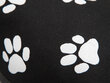 Padi Hobbydog Eco Prestige R2, 100x70x8 cm, must käpajälgedega цена и информация | Pesad, asemed | hansapost.ee