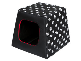 Hobbydog конура-лежак Пирамида R1, черная цена и информация | Лежаки, домики | hansapost.ee