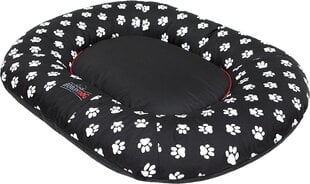 Hobbydog лежак Ponton Prestige, L, Black Paws, 90x65 см цена и информация | Лежаки, домики | hansapost.ee