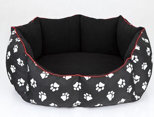 Koera pesa Hobbydog New York, M, Black Paws, 50x40 cm hind ja info | Pesad, asemed | hansapost.ee