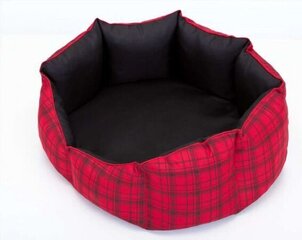 Hobbydog лежак New York, M, Red Square, 50x40 см цена и информация | Лежаки, домики | hansapost.ee