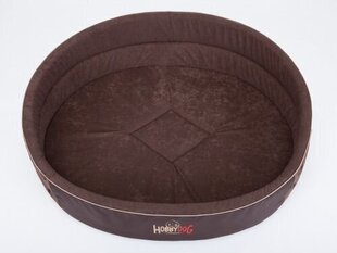 Hobbydog лежак Лапки R1, светло-коричневый, 42x30 см цена и информация | Лежаки, домики | hansapost.ee