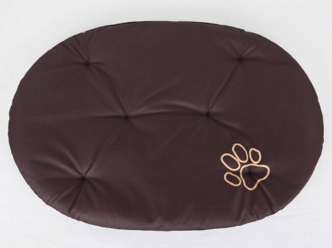 Hobbydog ovaalne padi Dark Brown, R2, 50x38 cm hind ja info | Pesad, asemed | hansapost.ee