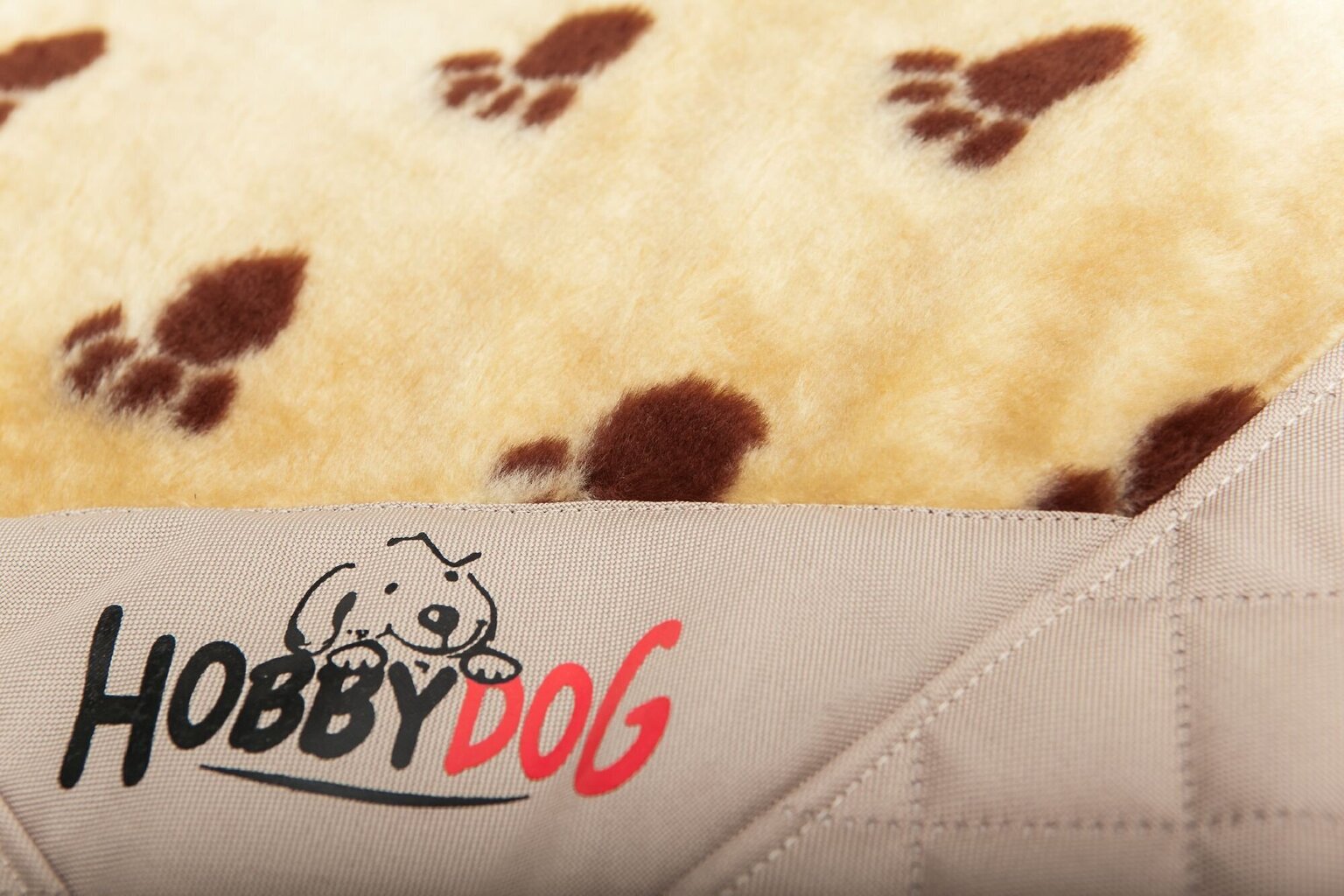 Hobbydog matt Exclusive, L, Beige, 90x70 cm hind ja info | Pesad, asemed | hansapost.ee