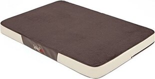 Hobbydog матрас для питомца Premium Velvet Brown/Beige, L, 100x67 см цена и информация | Лежаки, домики | hansapost.ee