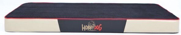 Koera madrats Hobbydog Premium Velvet Black/Beige, L, 100x67 cm hind ja info | Pesad, asemed | hansapost.ee