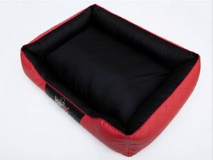 Hobbydog лежак Cesarean Perfect, красный/черный R1, 65x52 см цена и информация | Лежаки, домики | hansapost.ee