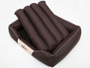 Hobbydog лежак Cesarean Standart, коричневый R5, 125x98 см цена и информация | Лежаки, домики | hansapost.ee