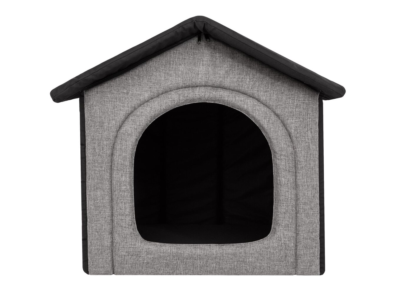 Pesa-maja Hobbydog Inari Light Grey Black, 38x32 cm цена и информация | Pesad, asemed | hansapost.ee