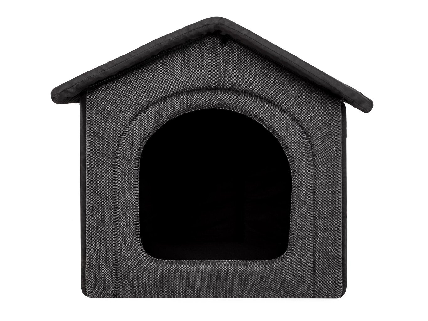 Pesa-maja Hobbydog Inari Grey Black, 38x32 cm hind ja info | Pesad, asemed | hansapost.ee