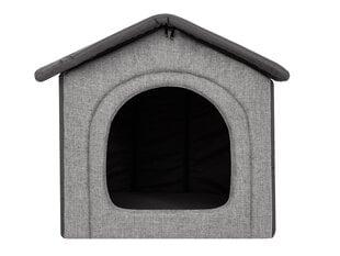 Лежак-конура Hobbydog Inari Grey, 38x32 см цена и информация | Лежаки, домики | hansapost.ee