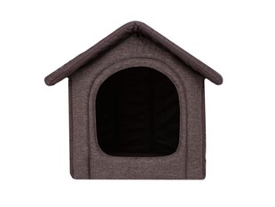 Лежак-конура Hobbydog Inari Brown Eco, 38x32 см цена и информация | Лежаки, домики | hansapost.ee