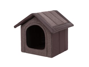 Лежак-конура Hobbydog Inari Brown Eco, 38x32 см цена и информация | Лежаки, домики | hansapost.ee