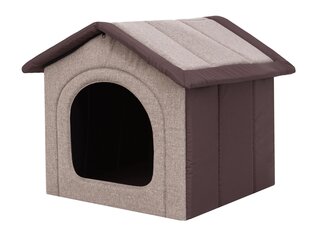 Лежак-конура Hobbydog Inari Cappuccino Brown, 52x46 см цена и информация | Лежаки, домики | hansapost.ee