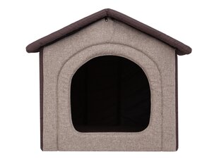 Лежак-конура Hobbydog Inari Cappuccino Brown, 70x60 см цена и информация | Лежаки, домики | hansapost.ee