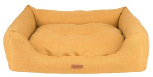Amiplay лежак диван Montana Yellow L, 78x64x19 см цена и информация | Лежаки, домики | hansapost.ee