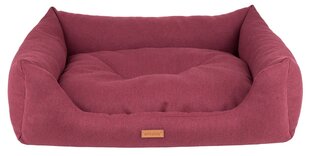 Amiplay лежак диван Montana Burgundy L, 78x64x19 см цена и информация | Лежаки, домики | hansapost.ee
