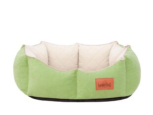 Hobbydog лежак New York Premium, M, Green, 53x45 см цена и информация | Лежаки, домики | hansapost.ee