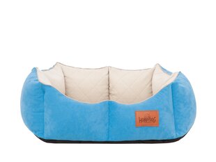 Hobbydog лежак New York Premium, M, Sky Blue, 53x45 см цена и информация | Лежаки, домики | hansapost.ee