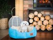 Koera pesa Hobbydog New York Premium, M, Sky Blue, 53x45 cm цена и информация | Pesad, asemed | hansapost.ee