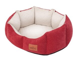 Koera pesa Hobbydog New York Premium, L, Red, 60x52 cm hind ja info | Pesad, asemed | hansapost.ee