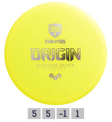 Ketas Midrange Driver NEO ORIGIN 5/5/-1/1 hind ja info | Discmania Spordikaubad | hansapost.ee