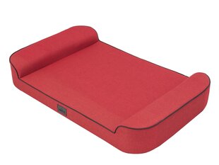 Hobbydog лежак Elegant Red, XL, 100x64 см цена и информация | Лежаки, домики | hansapost.ee