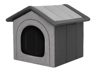 Hobbydog будка Graphite Ecolen+Graphite Oxford R3, 46x52 см цена и информация | Лежаки, домики | hansapost.ee