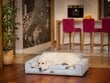 Hobbydog pesa Glamour New Light Grey Inari, XL, 98x66 cm цена и информация | Pesad, asemed | hansapost.ee