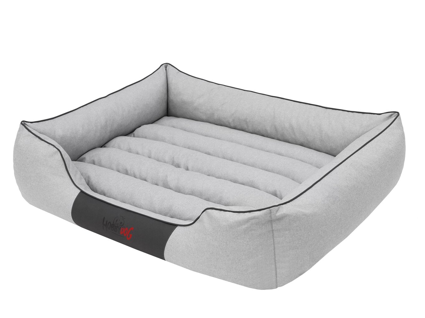 Hobbydog pesa Comfort Light Grey Ekolen, XL, 85x65 cm цена и информация | Pesad, asemed | hansapost.ee