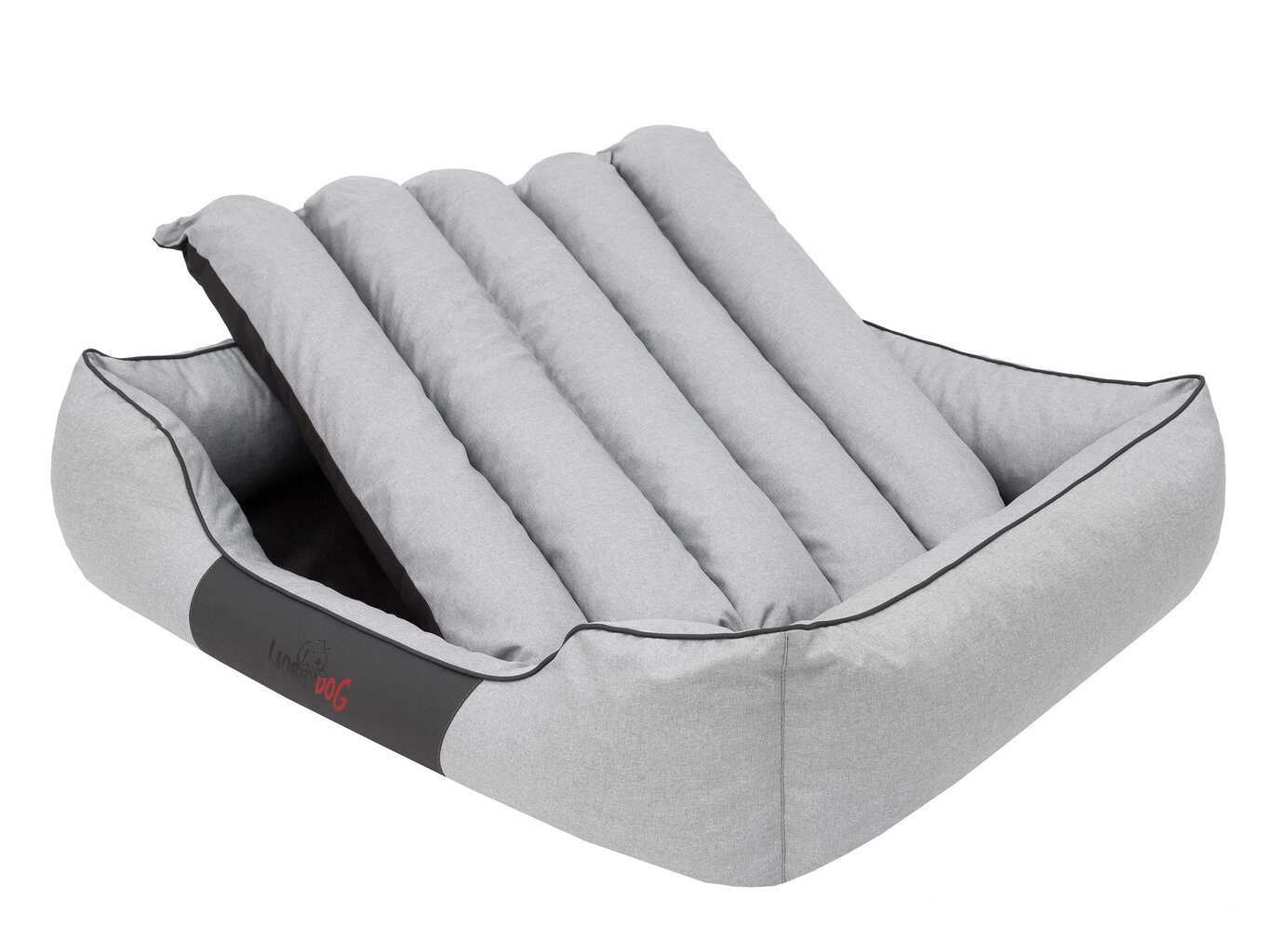 Hobbydog pesa Comfort Light Grey Ekolen, XL, 85x65 cm цена и информация | Pesad, asemed | hansapost.ee