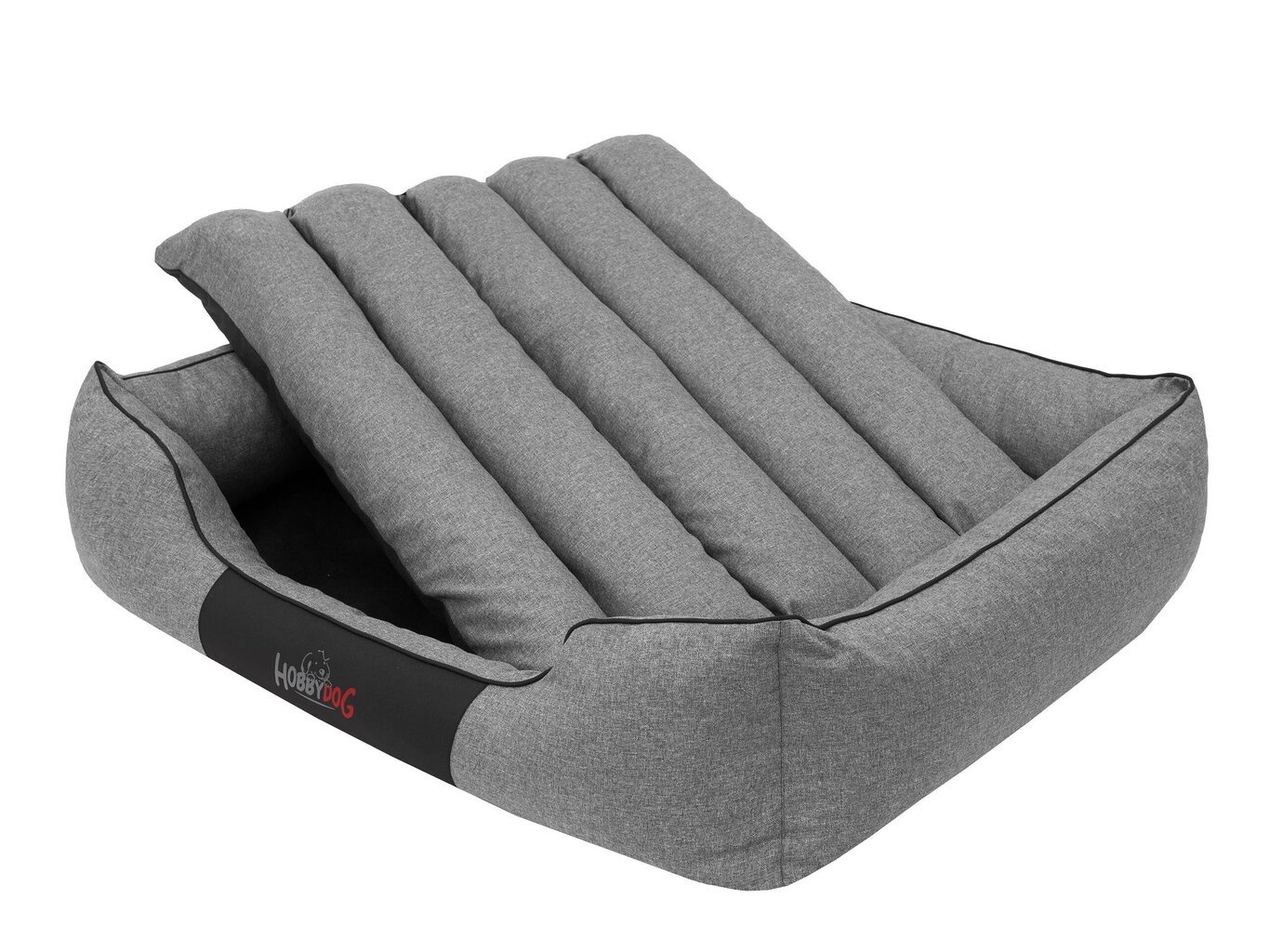 Hobbydog pesa Comfort Dark Grey Ekolen, XL, 85x65 cm цена и информация | Pesad, asemed | hansapost.ee