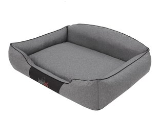 Hobbydog лежак Royal Dark Grey Ekolen, XL, 84x65 см цена и информация | Лежаки, домики | hansapost.ee