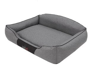 Hobbydog лежак Royal Dark Grey Ekolen, XXL, 110x85 см цена и информация | Лежаки, домики | hansapost.ee