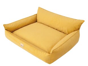 Hobbydog лежак Joker Fancy Yellow L, 64x49 см цена и информация | Лежаки, домики | hansapost.ee