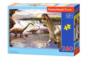 Pusle Castorland Diplodocus 260 tk hind ja info | Pusled lastele ja täiskasvanutele | hansapost.ee