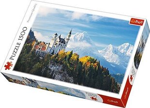 TREFL Pusle 1500 Bavaria Alpid hind ja info | Pusled lastele ja täiskasvanutele | hansapost.ee