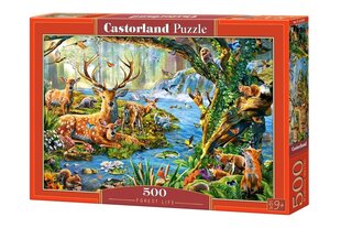 Пазл Puzzle Castorland Forest Life, 500 дет. цена и информация | Castorland Детям от 3 лет | hansapost.ee