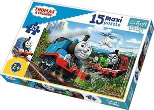 Pusle Maxi Trefl "Rong Thomas" Thomas&Friends, 15-osaline hind ja info | Trefl Laste mänguasjad alates 3.a | hansapost.ee