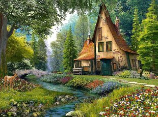 Castorland пазл Toadstool Cottage, 2000 элементов цена и информация | Пазлы | hansapost.ee