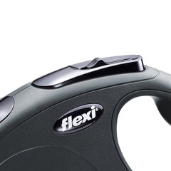 Flexi automaatne rihm New Classic M, must, 5 m hind ja info | Flexi Koerad | hansapost.ee