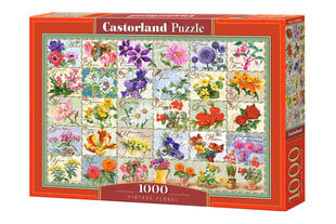 Pusle Puzzle Castorland Vintage Floral, 1000 tk hind ja info | Pusled lastele ja täiskasvanutele | hansapost.ee