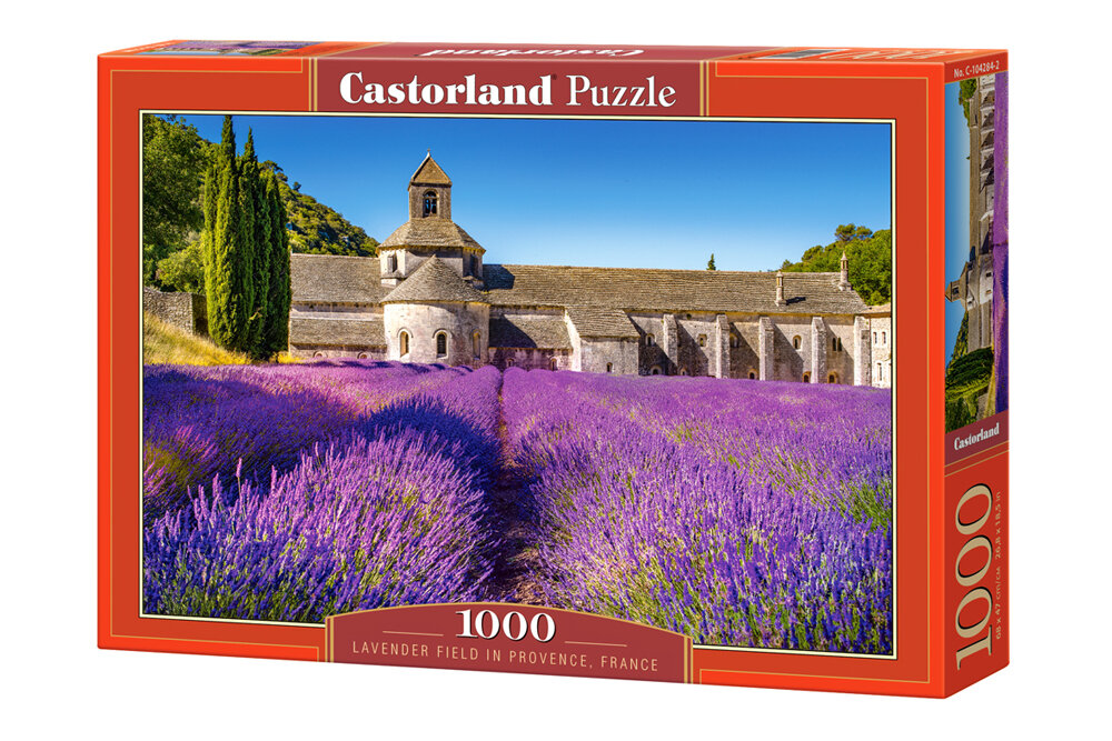 Pusle Castorland Puzzle Lavender Field in Provence, France, 1000-osaline цена и информация | Pusled lastele ja täiskasvanutele | hansapost.ee