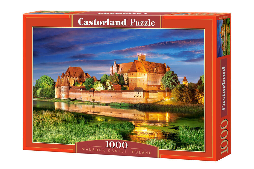 Pusle Castorland Malbork Castle, Poland, 1000 tk цена и информация | Pusled lastele ja täiskasvanutele | hansapost.ee