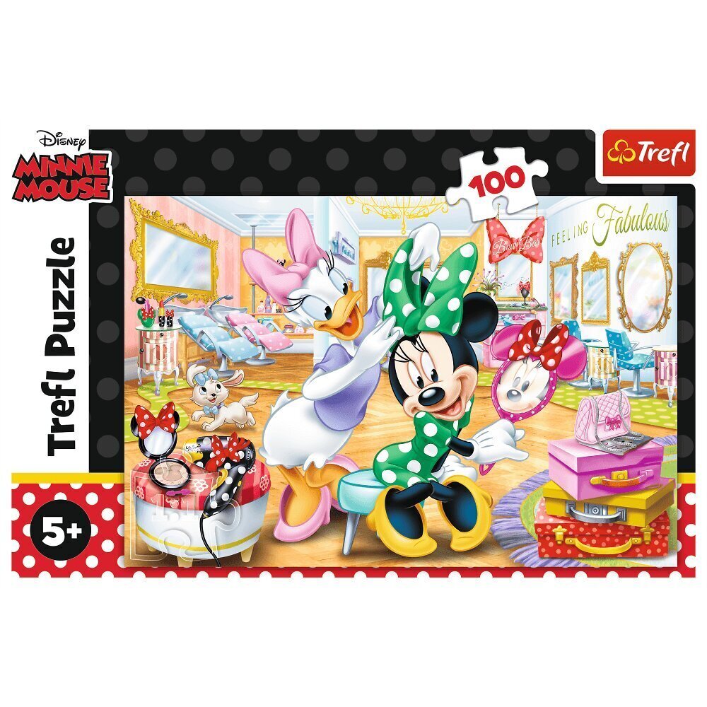 Pusle Trefl Puzzle „Minnie ilusalong“, 100 tk. цена и информация | Pusled lastele ja täiskasvanutele | hansapost.ee